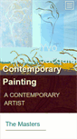 Mobile Screenshot of contemporary-painting.com